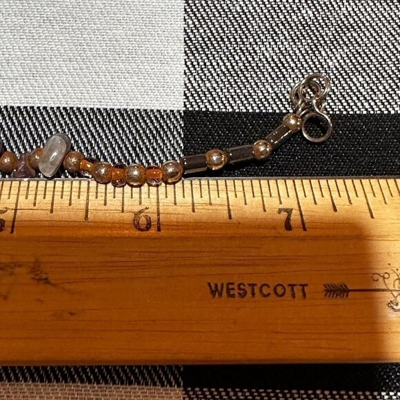 Handcrafted Tree is Life Boho Bracelet 7” - Picture 4 of 4